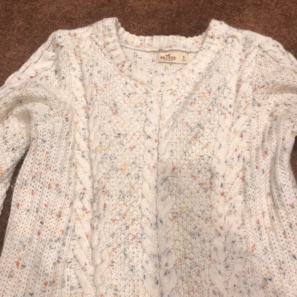 Hollister cable knit sweater